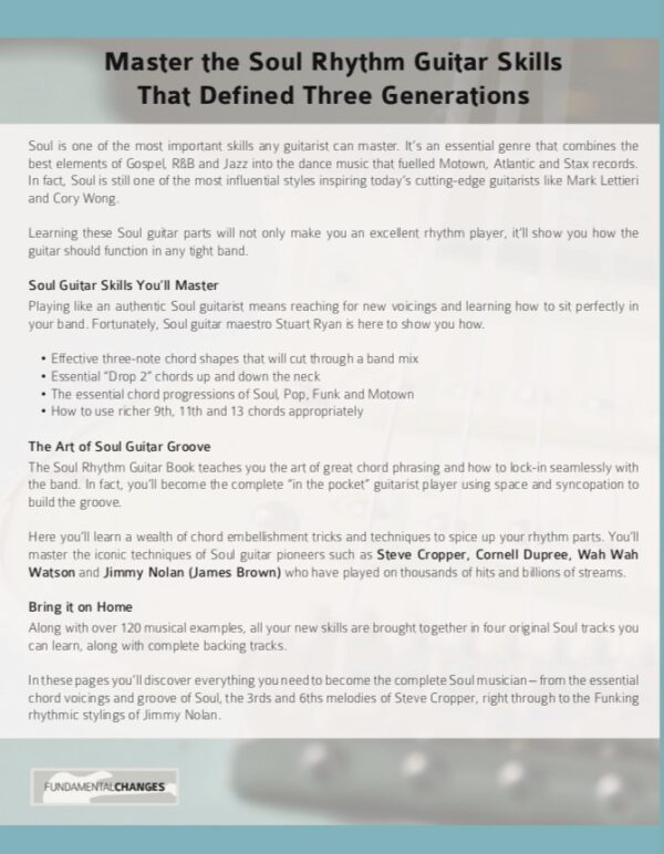The Soul Rhythm Guitar Book - Image 2